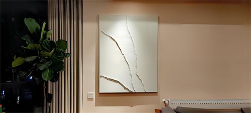 Customer review photo for Plaster Art Texture Painting #TX098