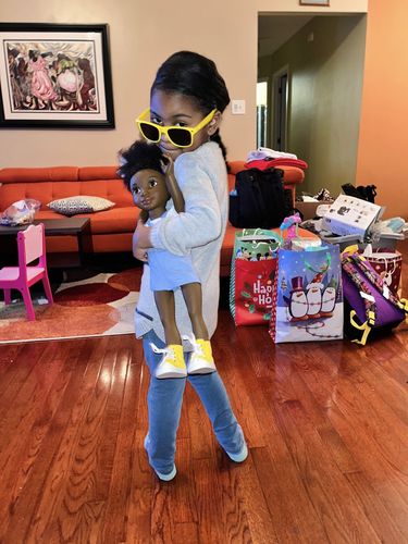 Customer photo review of Healthy Roots Doll: Zoe