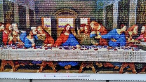 Customer photo review of Dein Foto als 5D Diamond Painting