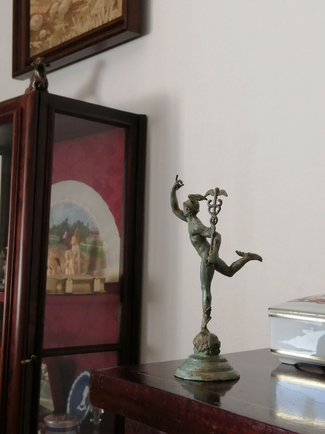 Customer photo review of Mercurio (Hermes) Volante del Giambologna in bronzo - Statuetta