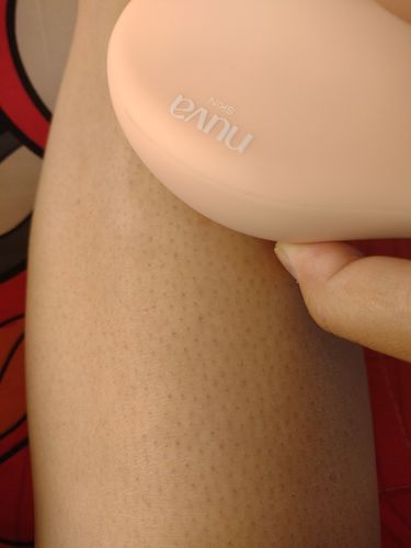 Customer photo review of Depilador Nuva Skin®