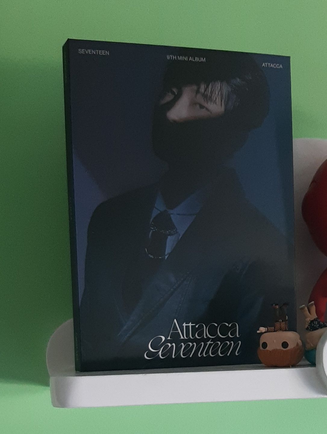 Customer photo review of SEVENTEEN - 9TH MINI ALBUM ATTACCA CARAT VER.