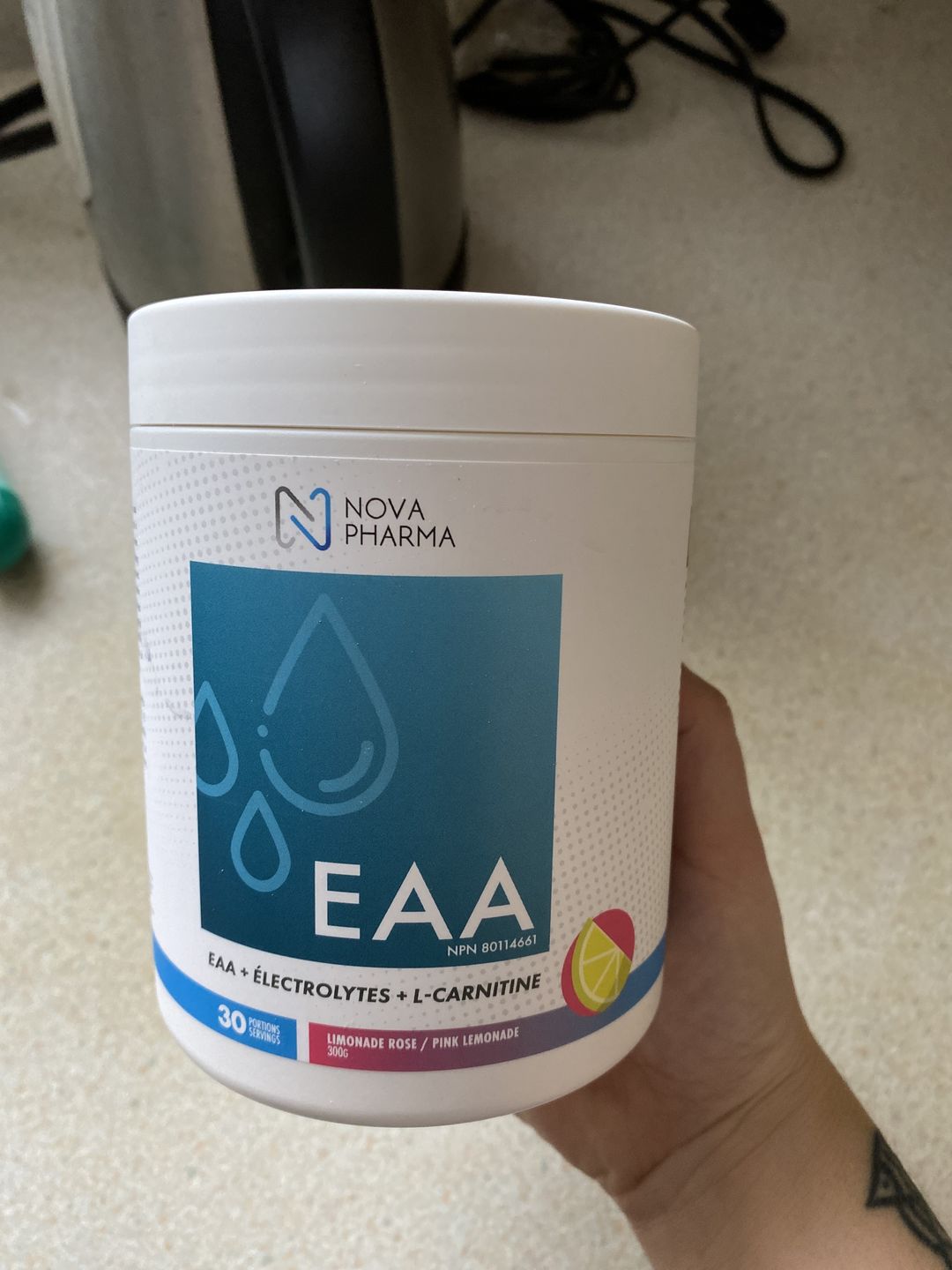 Customer photo review of Nova Pharma - EAA 30 portions