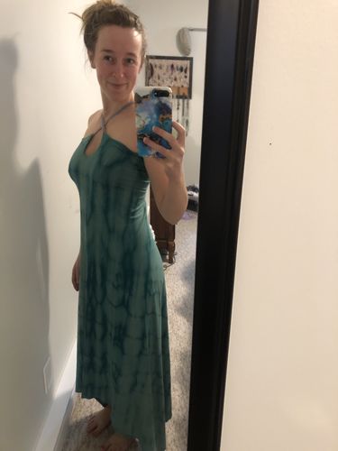 Customer photo review of Shell Woman Dress - 60%OFF - Long