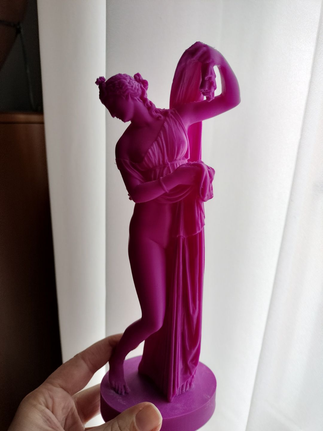 Customer photo review of Venere Afrodite Callipigia - Statua stampata in 3D