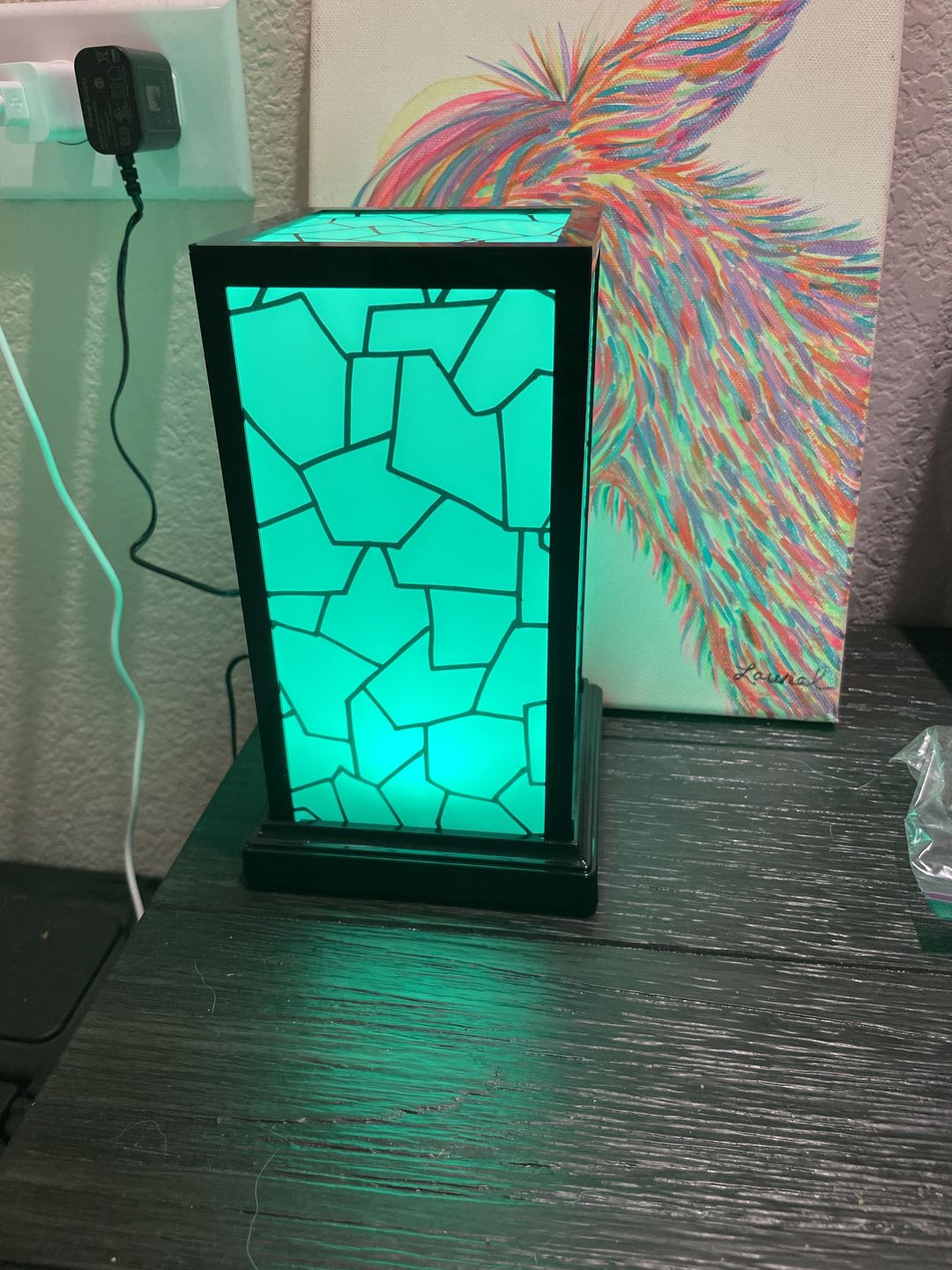 Customer photo review of Classic Friendship Lamps Imperfect