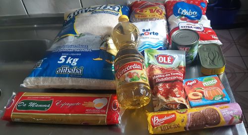 Customer photo review of Cesta Básica Econômica