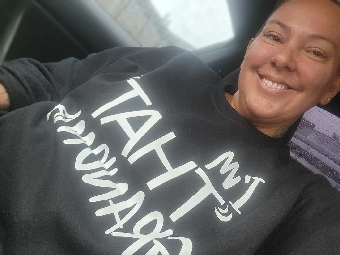 Customer photo review of I'm That Grandma Sweatshirt