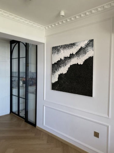 Customer review photo for Plaster Art Texture Painting #TX002