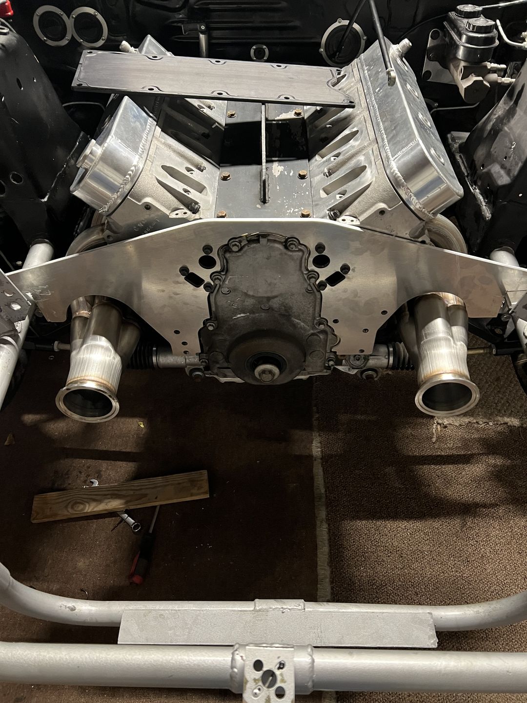 Customer photo review of Motion Raceworks LS Motor Plate w/ Header Cutouts LS1 LS2 LS3 LS6 LS7 LSA LS9 LSX