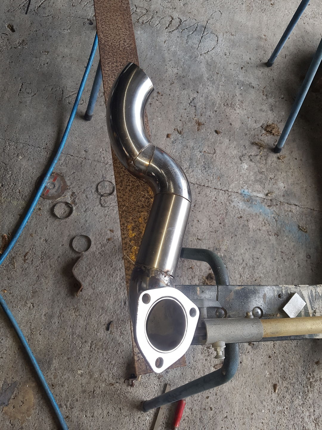 Customer photo review of Bends - Stainless Steel Elbows
