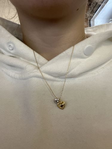 Customer photo review of AMORE NECKLACE