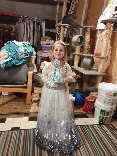 Customer photo review of Déguisement Elsa Reine des Neiges | LOUPA™