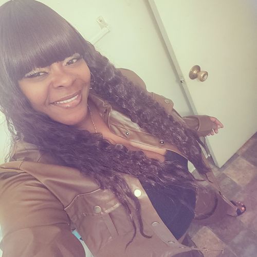 Customer photo review of Faux-Leather Jacket & Jogger Pants Set