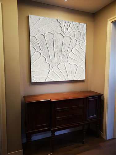 Customer review photo for Plaster Art Texture Painting #TX009