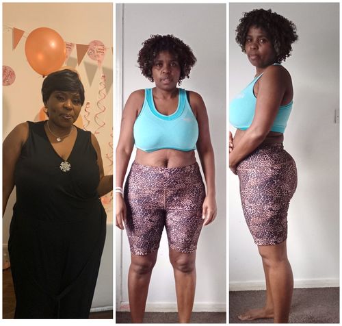 Customer photo review of Rapid Weightloss  & TUMMY COMBO (INCLUDES 1 Slim 1TUMMY)
