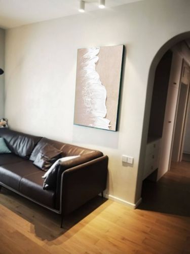 Customer review photo for Plaster Art Texture Painting #TX001