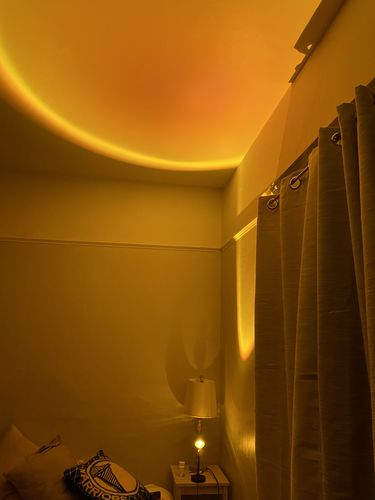 Customer photo review of The Sunset Lamp™