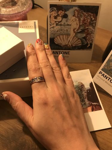 Customer photo review of Valang Tasarım Yüzük