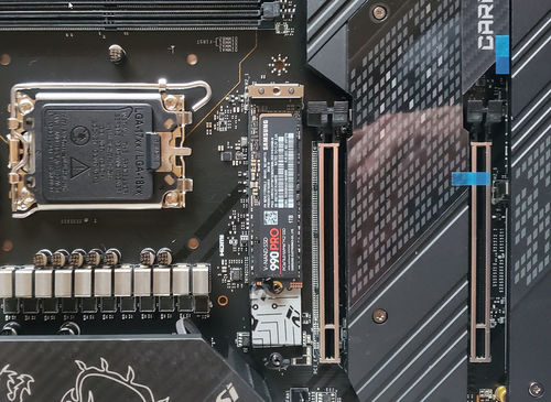 Avis photo d'un client sur Disque Dur SSD Nvme M.2 M Key Samsung 990 Pro 1TB