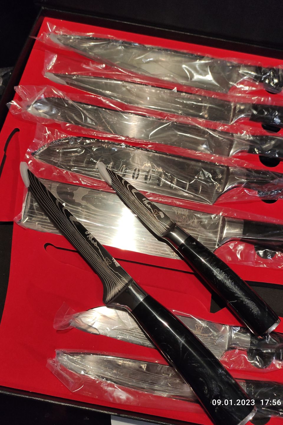 Customer photo review of Kuro Messerset Premium