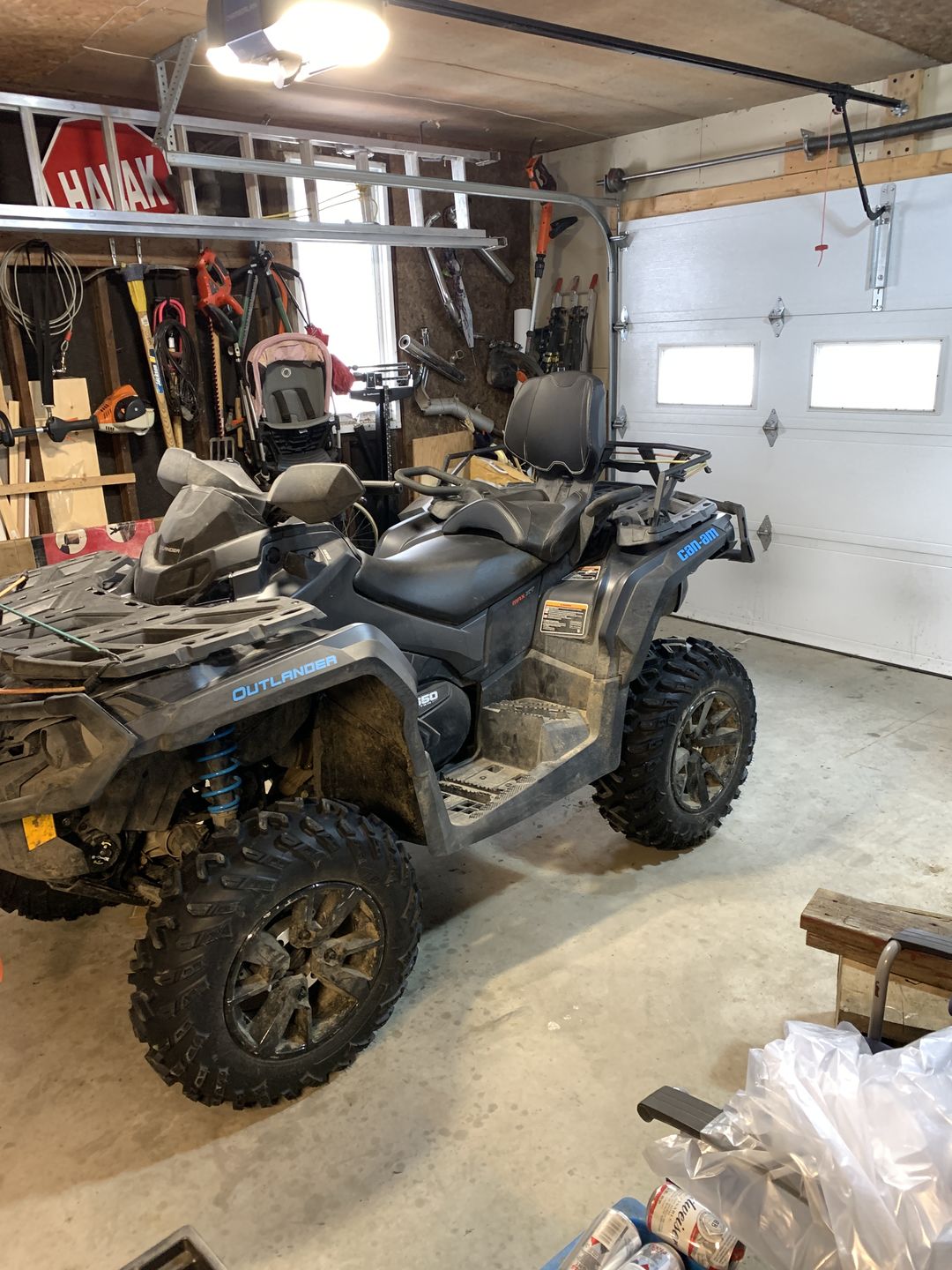 Customer photo review of Can-Am Wheel Spacers - Select Model (Sold in Pairs)