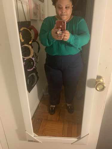 Customer photo review of Larissa Perfect Length Trousers
