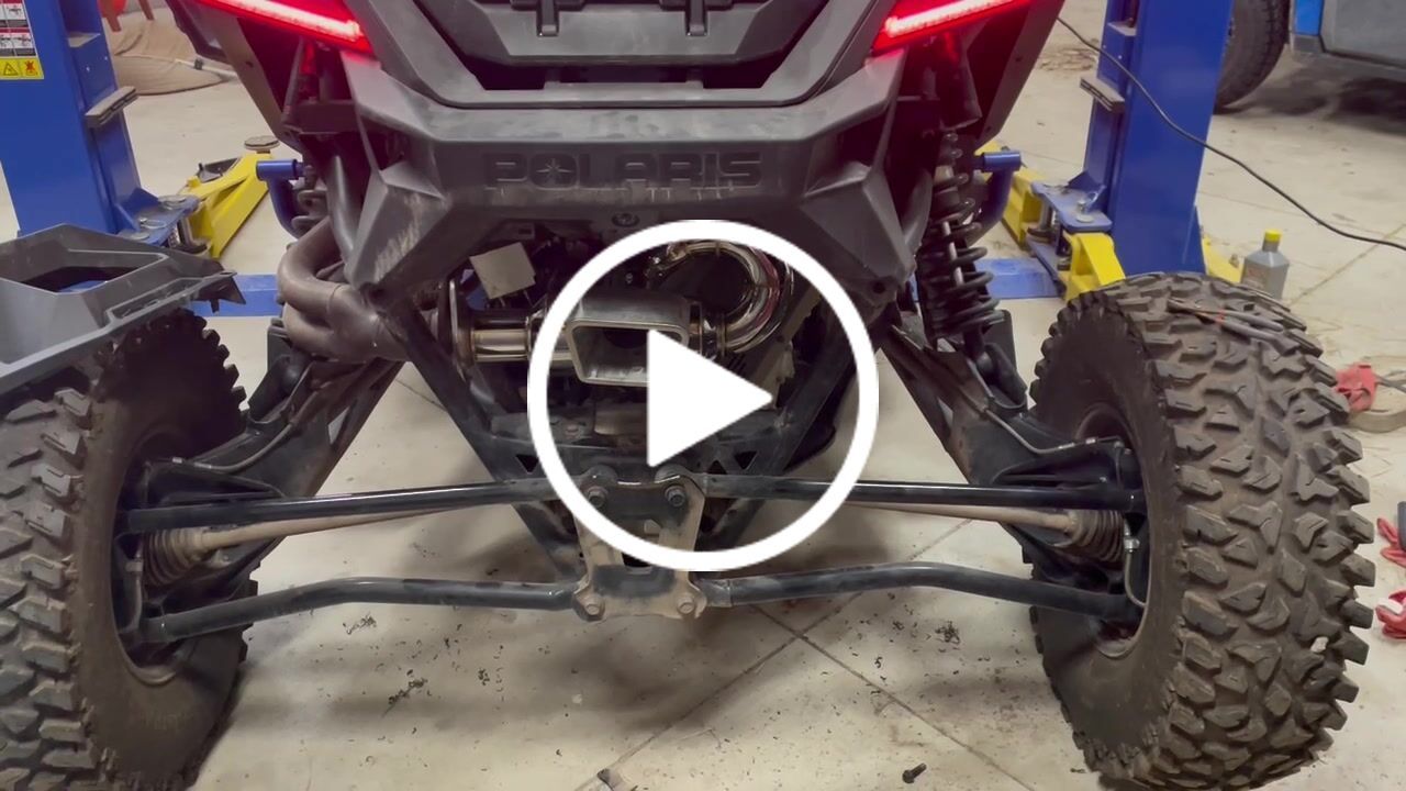 Customer video review of Polaris RZR Pro R RPM 3" Sport Muffler W/ 3" Tip