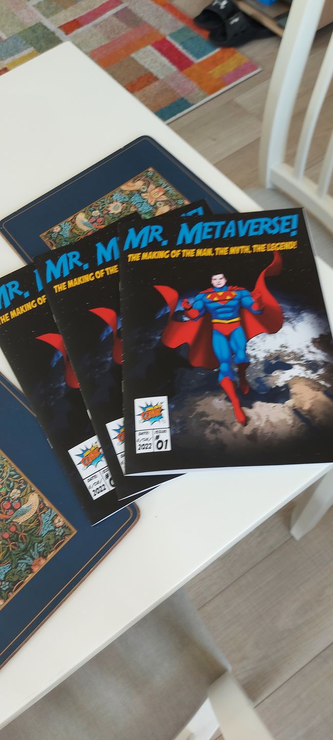 Customer photo review of Custom Comic Book – Turn Your Story Into a Fully Illustrated Comic