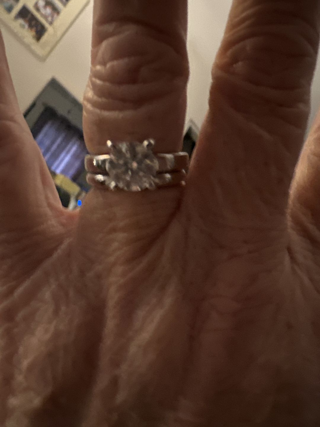 Customer photo review of High Polished Classic Comfort Fit Wedding Band