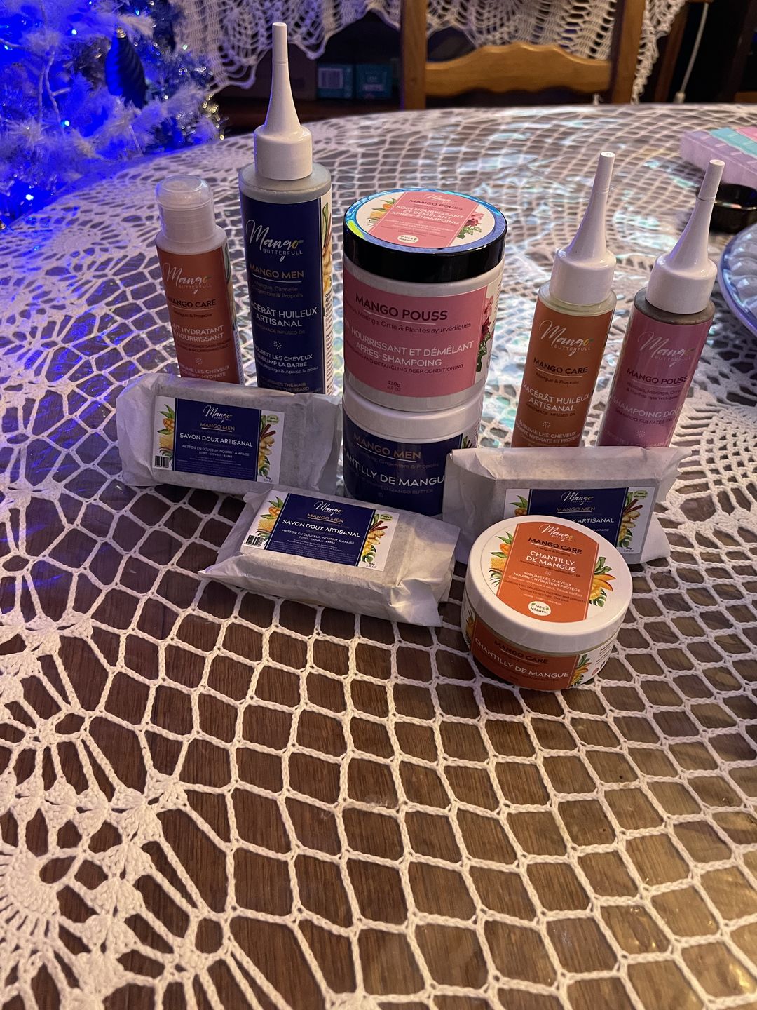 Customer photo review of Savon doux artisanal Cannelle & Gingembre