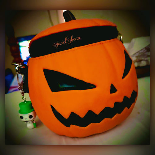 Customer photo review of PRE-ORDER - Sleepy Hollow™ BABY Pumpkin Bag*