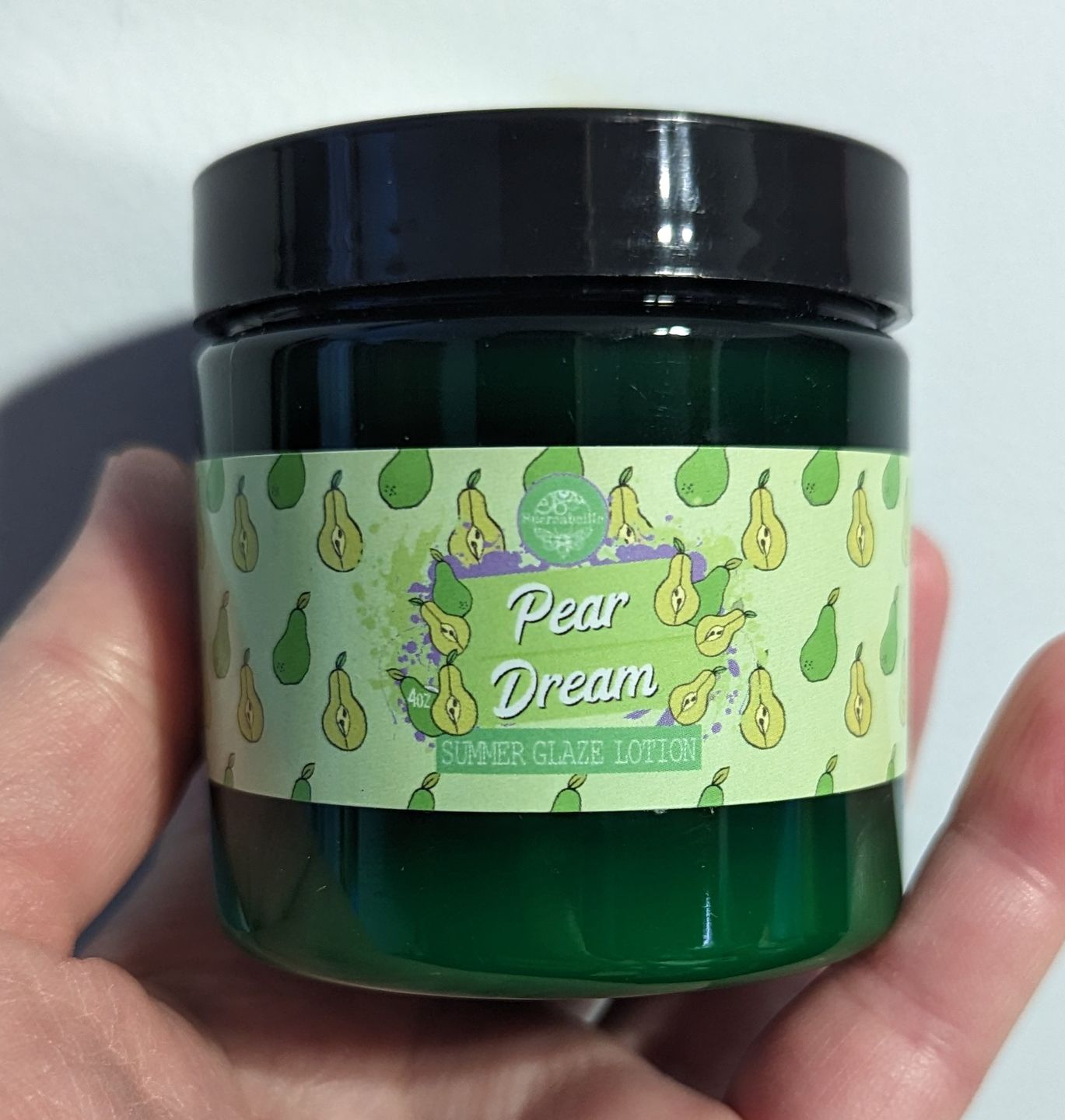 Customer photo review of Summer Glaze Lotion