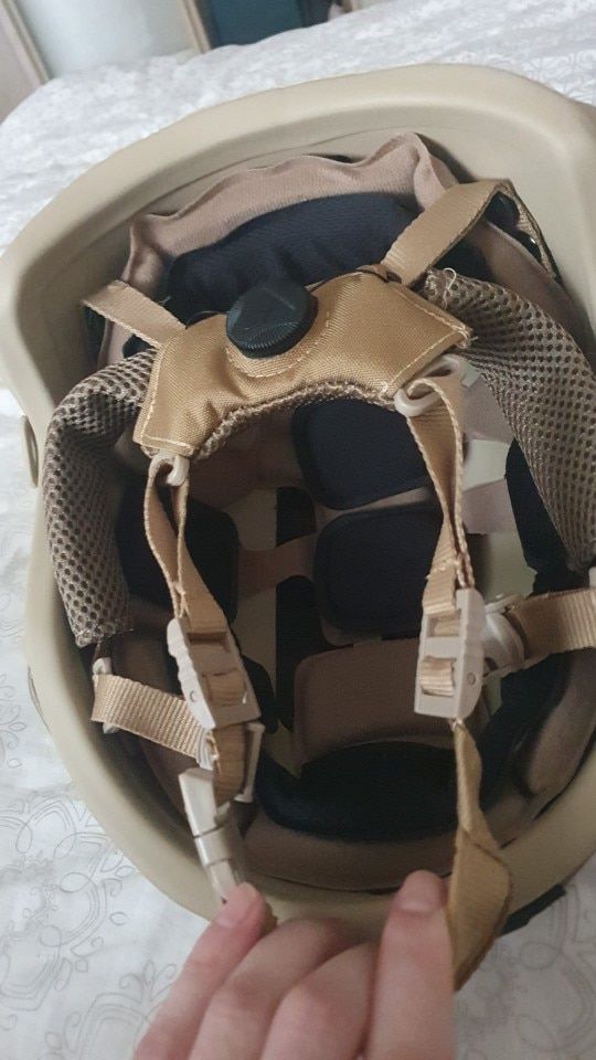 Customer photo review of Casque militaire pare-balles