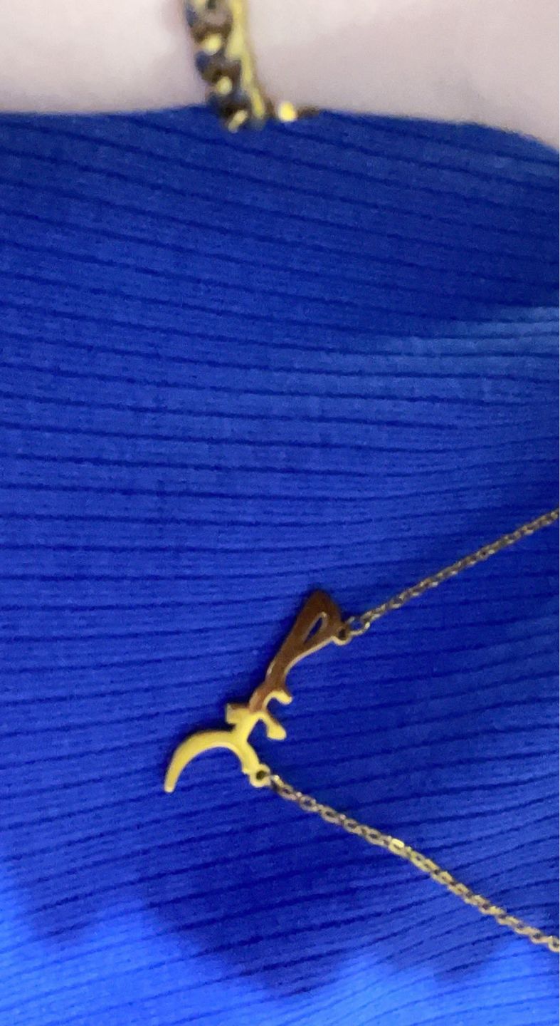 Customer photo review of Sabr Halskette | 18K vergoldet