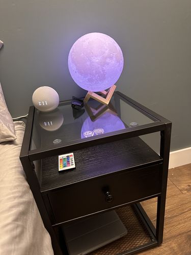 Customer photo review of The Original 16 Colors Moon Lamp