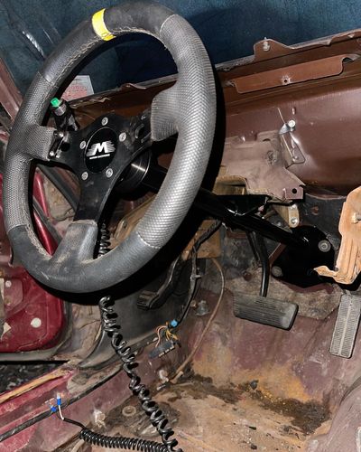 Customer photo review of 1970-81 2nd Gen F-Body Camaro / Firebird Lightweight Chromoly Steering Column 15-260