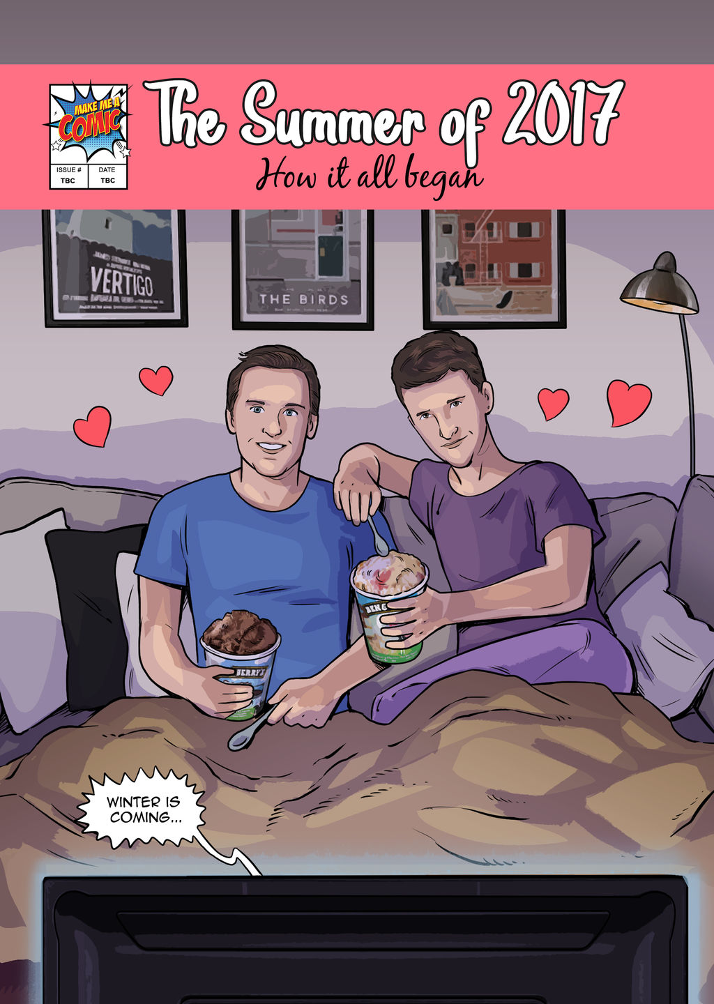 Customer photo review of Custom Comic Book – Turn Your Story Into a Fully Illustrated Comic