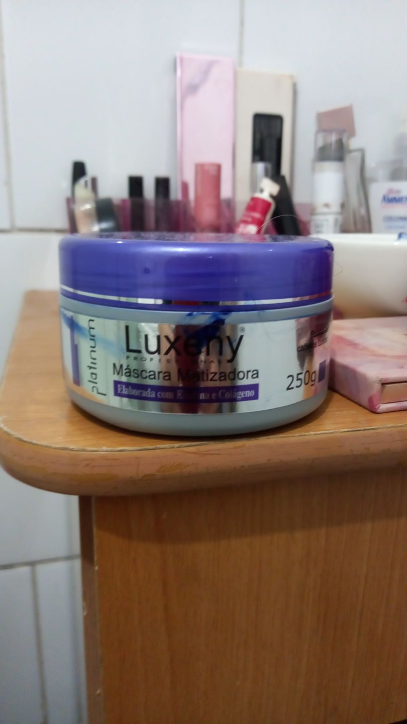 Customer photo review of Mascarilla Matizadora Platinum 250g