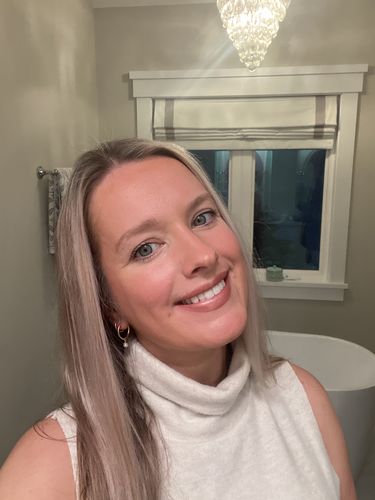 Customer photo review of pearl hoops (19mm)