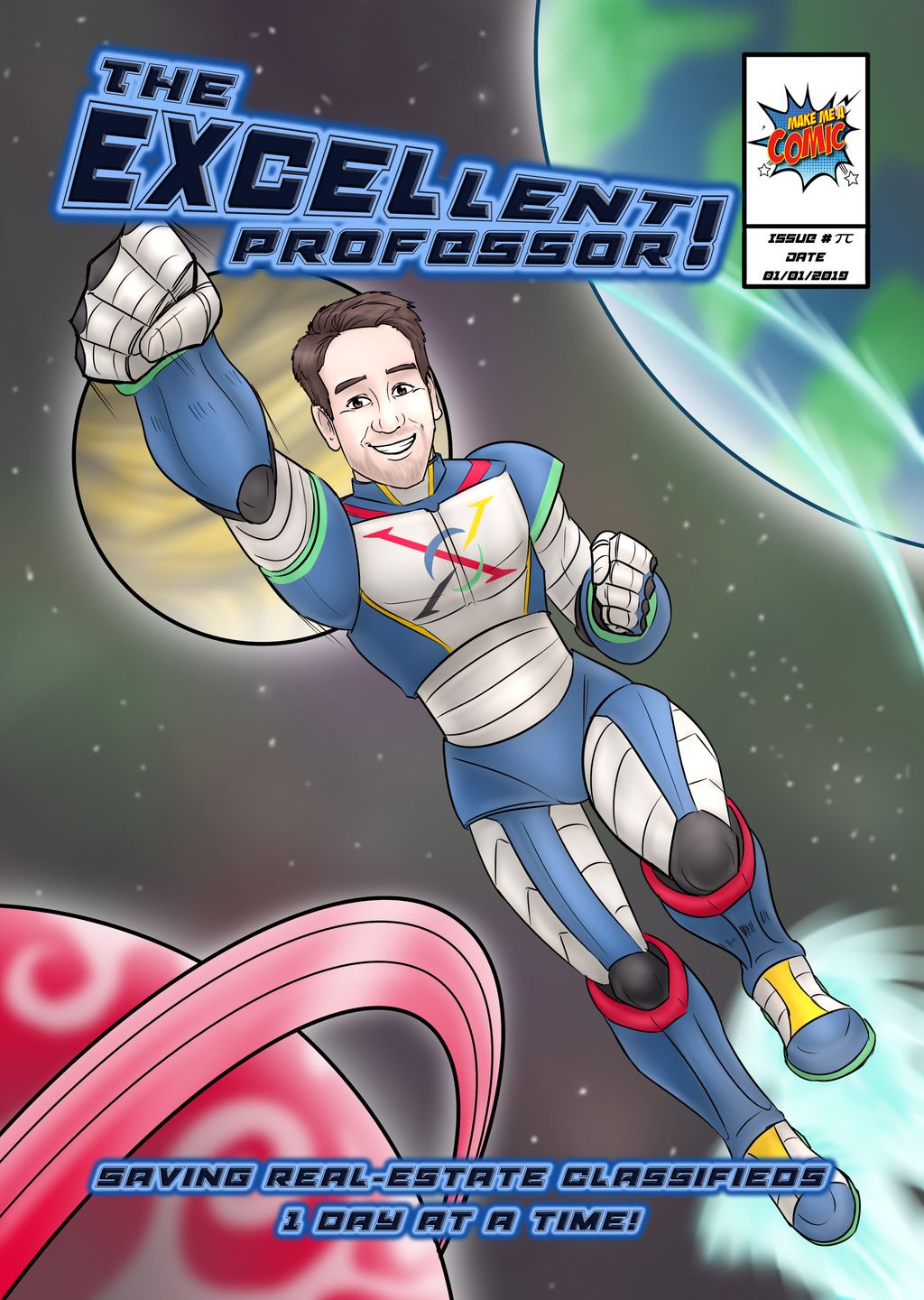 Customer photo review of Custom Comic Book – Turn Your Story Into a Fully Illustrated Comic