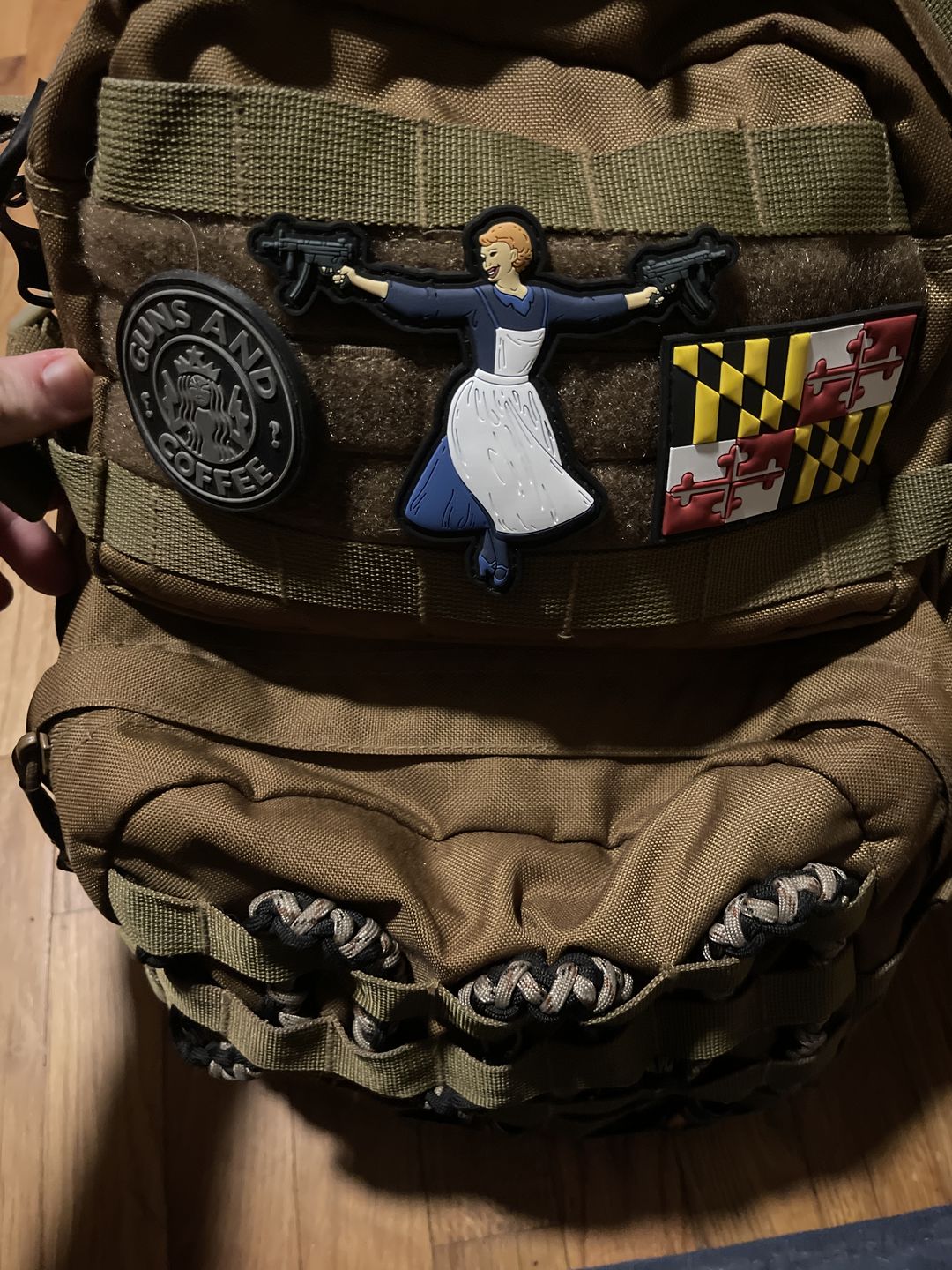 Customer photo review of Sound Of BRRRT Morale Patch