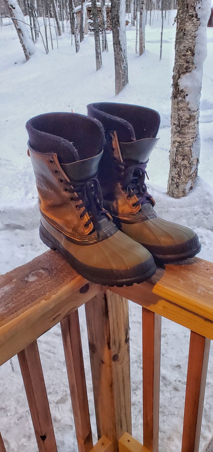 Customer photo review of Wool Felt Replacement Boot Liners (826 BB)