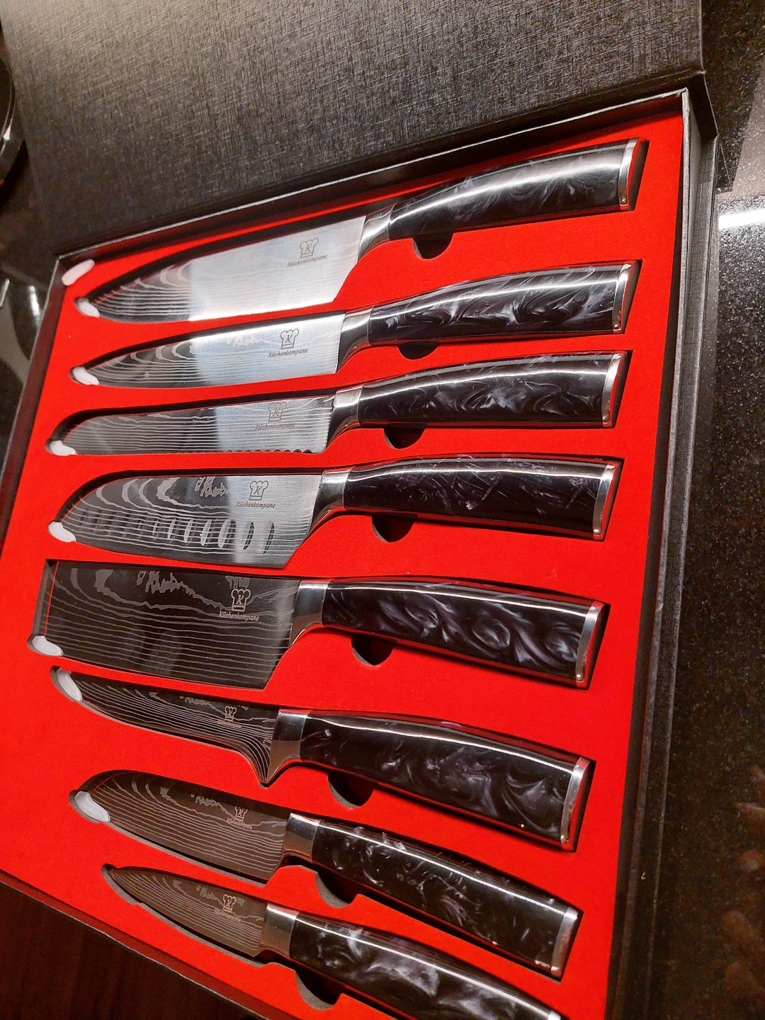Customer photo review of Kuro Messerset Premium