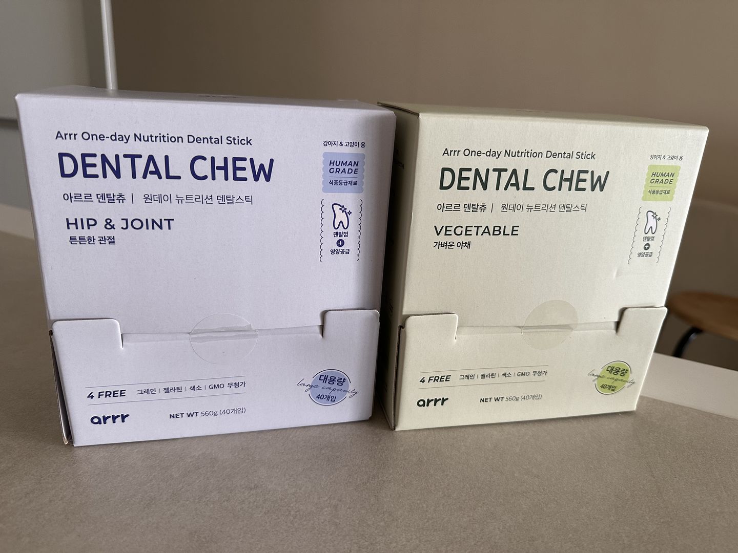 Customer photo review of Dental Chew (Large Package)
