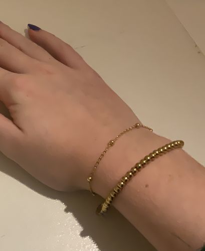Customer photo review of BEADS BRACELET