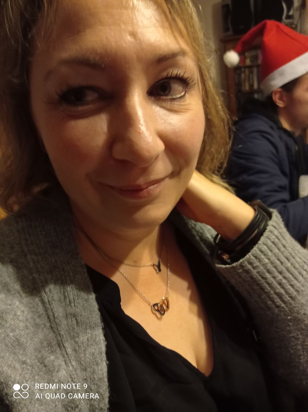 Customer photo review of ETERNITY • Collier Déclaration d'amour Double Cœur