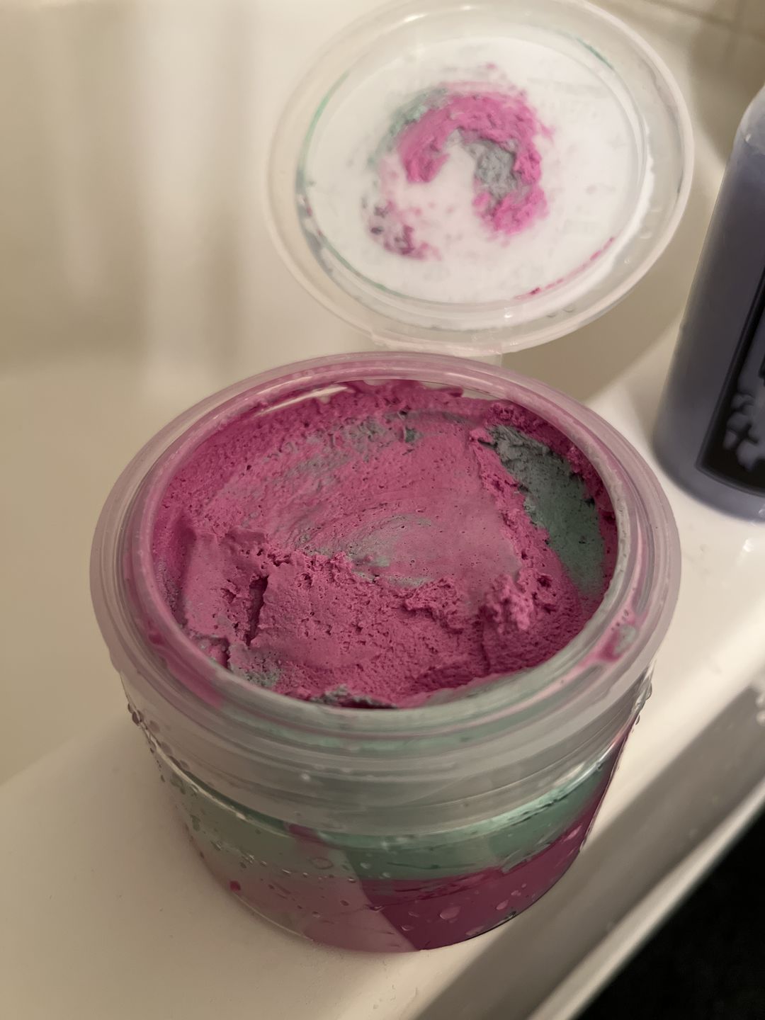 Customer photo review of Drinks with the Dead Whipped Soap (Cedarwood, red fruits & berries)