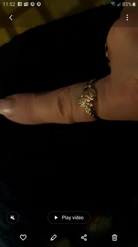 Customer photo review of Traditional Black Hills Gold Ring I