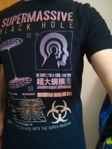 Customer photo review of Muse - Supermassive Black Hole - Men's T-Shirt